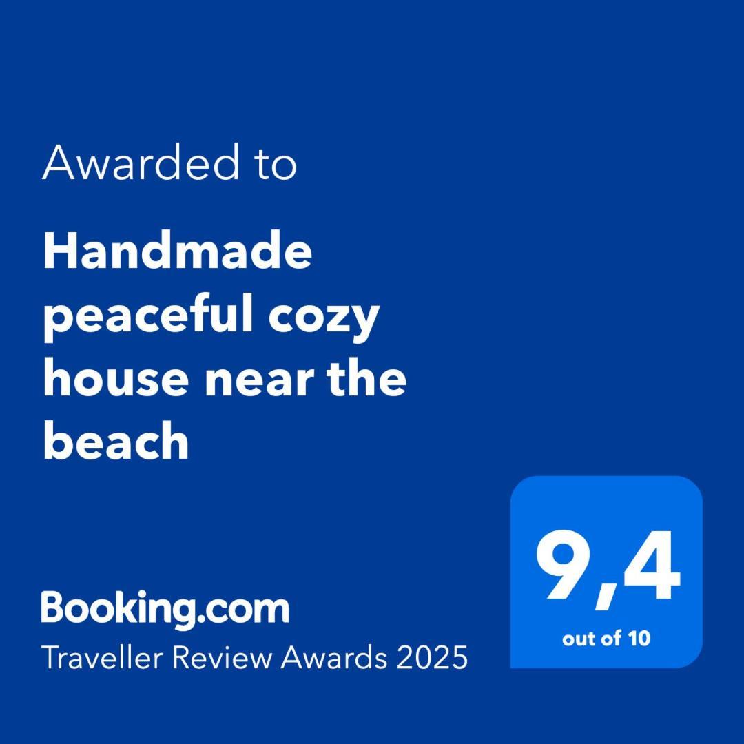 Handmade Peaceful Cozy House Near The Beach Nea Kallikrateia Exterior foto